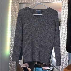 grey sweater